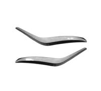 CAWEUER Compatible with 1pc Left Right Car Interior Door Handles Compatible with BMW X1 E84 10-16 Inner Doors Panel Handle Bar Pull Trim Cover Front Rear(Carbon fiber-2PCS)