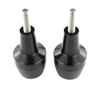 CAWEUER Compatible With BMW S1000RR 2009 2010 2011 2015-2017 S1000 RR Motorcycle Frame Sliders Crash Protector Guards Falling Protection(Black)