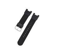 CAWEUER Compatible With Casio SGW-100 Sgw 100 GW-3500B Military Green Nylon Watchband Waterproof Strap Replacement Driving Sport Watch Accessories(Black)