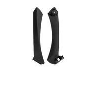 CAWEUER Compatible with E90 E91 E92 Car Interior Right Left Side Inner Front Door Panel Handle Pull Trim+Cover Compatible with BMW E90 E91 3 Series 2005-2012(Black Right kit)