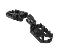 CAWEUER Compatible With Kawasaki Ninja ZX6R ZX636 ZX10R NINJA 250 300 650 Z125 Z250 Z300 Z650 Z900 X Motorcycle Foot Peg Pedals Footrests(Black No Cover)