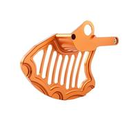 CAWEUER Compatible With KTM EXC 300 2016-2023 Front Rear Brake Disc Guard Protector EXC 380 SX 125 EXC-F 350 SXF 450 XC XCF XCW TPi SIX DAYS(Front Guard Orange)