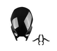 CAWEUER Compatible With MT-09 Tall Windscreen Compatible With YAMAHA MT-09 MT09 SP MT 09 Y-AMT 2024 2025 Motorcycle Touring WindShield Deflector Protector(Black)