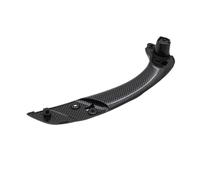 CAWEUER Compatible with Renault Megane 3 MK3 Fluence 2008-2016 Car Front Left Right Interior Door Handle Grip 809540001R 809600007R(Carbon Right 1PC)