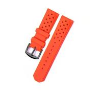 CAWEUER Compatible With TAG Heuer Watchband F1 Series Steel Buckle Caz2011 Seiko Citizen Breathable Silicone 22mm(Red-Black-K2)