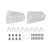 CAWEUER Cylinder Head Guards Protector Cover Compatible With BMW R 1200 GS LC ADV 1200GS R1200GS Adventure Engine Guards 2013-2018(Silver)