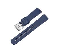 CAWEUER Fluororubber Strap 22mm Suitable Compatible With Seiko PROSPEX Series SRPE99K1/SRP777J1 Silicone Watchband(Blue,22mm)