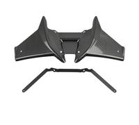 CAWEUER Front Spoiler Compatible With Honda CB750 CB 750 Motorcycle Downforce Spoilers Aerodynamic Naked Winglet Wing Deflector 2023 2024(Carbon fiber pattern)