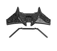 CAWEUER Front Spoiler Compatible With Honda CB750 CB 750 Motorcycle Downforce Spoilers Aerodynamic Naked Winglet Wing Deflector 2023 2024(Forged pattern)