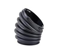 CAWEUER Motorcycle Black Shaft Transmission Rubber Sleeve Boot Moto Drive Bushing Compatible With Bmw R1200GS R RT S ST R900RT R NineT HP2 Panical(Oil cooled Front)