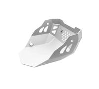 CAWEUER Motorcycle Engine Chassis Guard Skid Plate Compatible With CFMOTO 450MT MT450 2023 2024 Belly Pan Cover Bash Plate Protection(Silver)