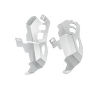CAWEUER Motorcycle Engine Guard Aluminum Hood Cylinder Protection Cover Compatible With BMW R1200GS Adventure R1200RT R1200RS R1200R LC 2013-2020(Silver)