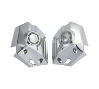 CAWEUER Motorcycle Lower Cowl Covers Compatible With Honda Goldwing 1800 GL1800 2018 2019 2020 2021 2022 2023 2024(Chrome)