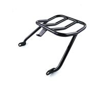 CAWEUER Motorcycle Luggage Rack Stainless Steel Rear Luggage Carrier Chrome/Black Compatible With BMW R 18 100 Years R18 Classic 2020-2024 2025(Black)