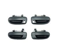 CAWEUER Outside Exterior Door Handle Compatible with Hyundai Accent 00-06 2000 2001 2002 2003 2004 2005 2006 FR:82660-25000-CA FL:82650-(2PCS Rear Pair)
