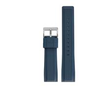 CAWEUER Strap Compatible With Swatch X Blancpain Five Ocean Series Diving Waterproof Sport Silicone Compatible With Fifty Fathoms Watch Band Bracelet 22mm(Royal blue)