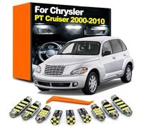 CAWEZCFY 12Pcs LED Bulb Interior Indoor Light Kit, For PT Cruiser 2000-2003 2004 2005 2006 2007 2008 2009 2010 Accessories