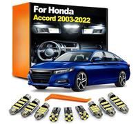 CAWEZCFY LED Interior Dome Map Light Kit, For Honda Accord 7th 8th 9th 10th Gen 2003-2020 2021 2022