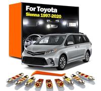 CAWEZCFY LED Interior Dome Map Light Kit, For Sienna 1997-2015 2016 2017 2018 2019 2020 Vehicle Car Led Lamp