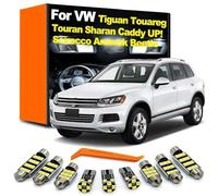 CAWEZCFY LED Interior Light Kit, For VW Volkswagen Tiguan Touareg 7L 7P Sharan 7M 7N Touran 1T 5T Caddy Scirocco Beetle Amarok UP !