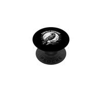 Cawfully Suspicious Raven Crow Dark Humor Bird Moon Crow PopSockets Adhesive PopGrip