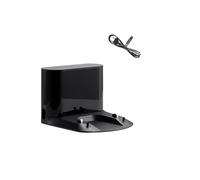 Cawfuxrtq Charge Dock Compatible with Roborock S7 Maxv Ultra Q7 MAX Q7 Vacuum Robot Accessories(Black&White)(Black Dock with Cord)