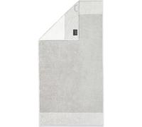 Cawö Luxury Home Two-Tone Hand Towels 590 Platinum - 76