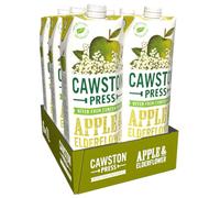 Cawston Press Apple & Elderflower Pressed Juice, 1 l, Pack of 6