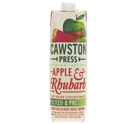 Cawston Press Apple & Rhubarb - 1L ( Pack of 6 )
