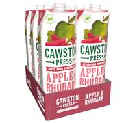 Cawston Press Apple & Rhubarb Pressed Juice 1L (Pack of 6)