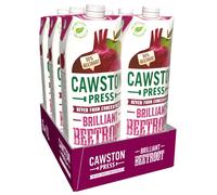Cawston Press Brilliant Beetroot Pressed Juice 1 litre (Pack of 6) - Pure Pressed Beetroot, Vegan, No Added Sugar