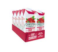 Cawston Press Cranberry Pressed Juice - 1 Litre Pack of Juice Cartons All Natural ? Vegan ? No Added Sugar, (Pack of 8)