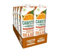 Cawston Press Orange Juice 100% Squeezed, No Added Sugar, All Natural & Vegan, Made from Hand-Picked Oranges, 1L (Pack of 8)