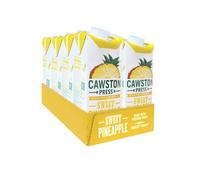 Cawston Press Pineapple Pressed Juice - 1 Litre Pack of Juice Cartons All Natural ? Vegan ? No Added Sugar, (Pack of 8)