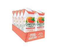 Cawston Press Pink Grapefruit Juice 100% Pressed, All Natural, Vegan, No Added Sugar, 1 Litre Cartons (Pack of 8)