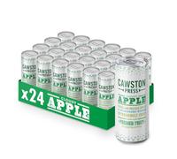 Cawston Press Sparkling Cloudy Apple Fizzy Drink Blended With Sparkling Water and Pressed Apple (250ml x 24 cans) Gluten Free - Vegan - No Added Sugar
