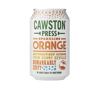 Cawston Press Sparkling Orange Soft Drink 330ml Can (Pack of 24) CANS113