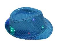 Caxndycing Baseball Cap Unisex with Built-in LED Lights for Spectacular Lighting Effects at Night Parties Techno Events Carnival Festival