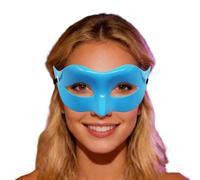 Caxndycing Venetian Masquerade Mask Women's Exquisite Peacock Metal Half Mask with Rhinestones Elegant Princess Queen Ball Mask Vintage Glitter Eye Mask for Halloween Carnival Parties