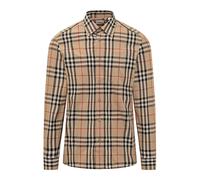 Caxtan Long Sleeve Shirt - male - Burberry - Casual Shirts - Beige - XL - Shirts XL