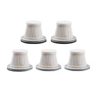 CAXUMO 5pcs Car Vacuum Cleaner Filter Washable HEPA Car Vacuum Filter Portable Vacuum Cleaner Cartridges Car Vacuum Cleaner Accessories HEPA Vacuum Filter