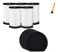 CAXUMO For MooSoo, for D600 D601, for Cecotec Conga Thunderbrush 520 560, for Ariete Handy Force 2761 2759 RBT, Vacuum Cleaner Filter HEPA Element HEPA Vacuum Filter(SET 3)