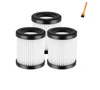 CAXUMO Washable HEPA Filter, for MOOSOO, XL-618A X6, for GeeMo, G201, Cordless Vacuum Cleaner Filter Elements Replacement Accessories Parts HEPA Vacuum Filter(3 HEPA)