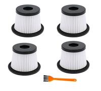 CAXUMO Washable Vacuums HEPA Filter Replacements, for SILVERCREST SHAZB 29.6 A1 Handle Vacuum Cleaner, Filters Spare Parts Accessories HEPA Vacuum Filter(4pcs)
