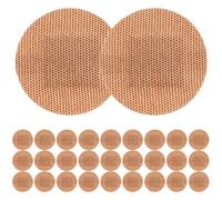 CAXUSD 100pcs Fabric Adhesive Bandages for Wounds, Small Size Breathable Plasters Providing Comfortable Protection for Finger Joints and Fingertips, Suitable for People of Ages