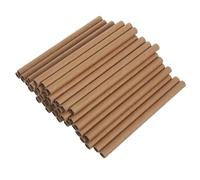 CAXUSD 100pcs Mason Bee Nesting Tubes Replacement Inserts Made of Hollow Khaki Paper for Garden Use, Cuttable for Fit, for Building Your Own Insect Hotel or Bee House