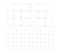 CAXUSD 10pcs Balloon Wall Bracket Decor Balloon Wall Panel for Celebrations DIY Flower Arrangement Background Birthday Flower Arrangement Grid Panel Plastic Transparent