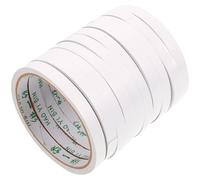 CAXUSD 10pcs Cm Hot-melt Double-sided Adhesive Tape Excellent Adhesion and Peelable Feature for Stationery Supplies and Scrapbooking in White
