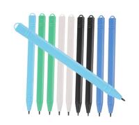 CAXUSD 10pcs Lcd Drawing Tablet Stylus Pens Fine Tip Plastic Painting Pens for Touch Screen Tablets, Writing Pads, Suitable for Students and Office Use in Blue, Green, White, Light Blue, Black