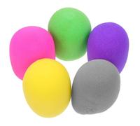 CAXUSD 10pcs Microphone Sponge Covers Universal Mic Protective Sleeves for Noise Protection and Improved Performance, Suitable for Ktv and News Interviews with Thickened Sponge Material